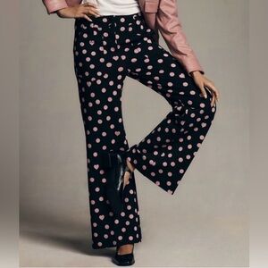NWT The Naomi Ponte Flare Pants by Maeve: Printed Edition - 10